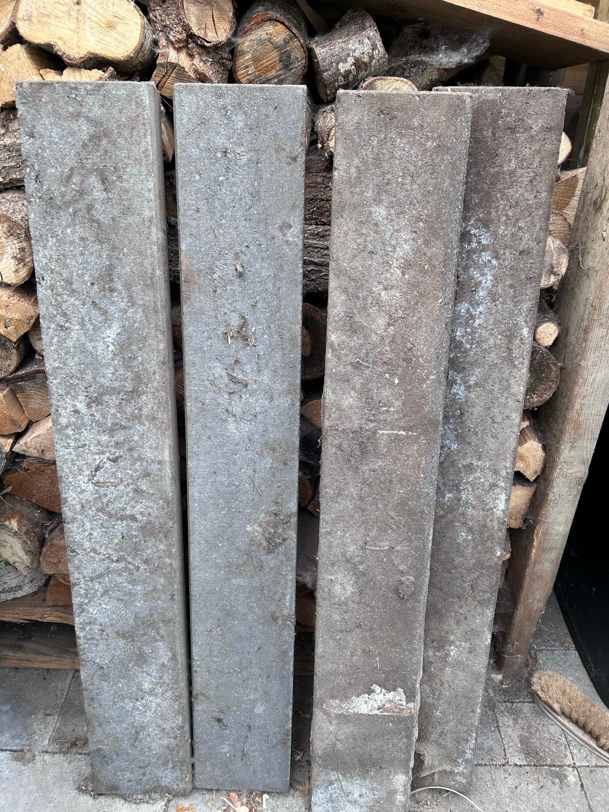Gebruikte stoepbandjes, Ophalen, Gebruikt, Beton, Overige typen