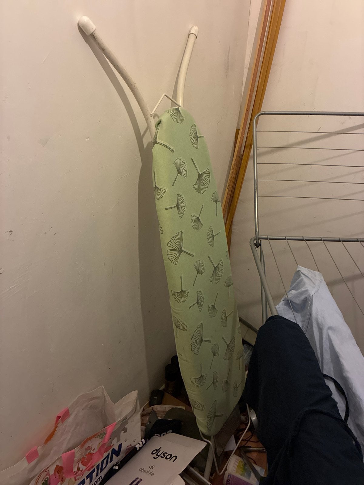 Strijkplank met Ginkgo blad patroon, Witgoed en Apparatuur, Strijkijzers en Strijkplanken, Ophalen, Gebruikt