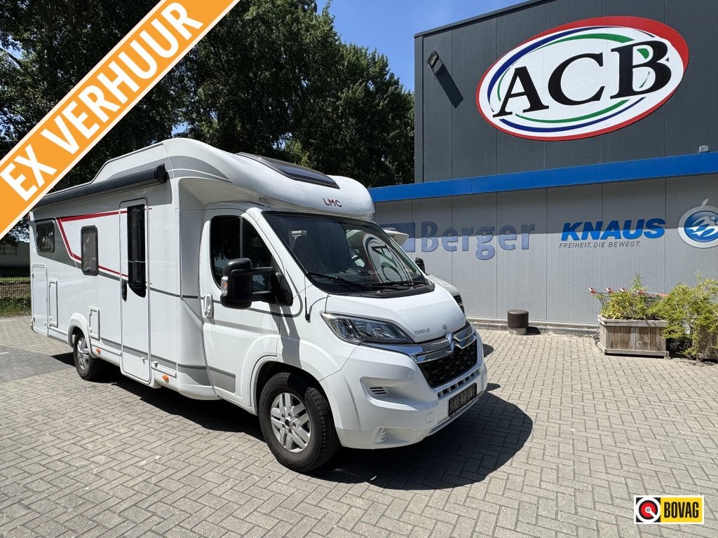 LMC Tourer Lift H 730 G, Caravans en Kamperen, Standaard zit, Ringverwarming, Bedrijf, 7 tot 8 meter