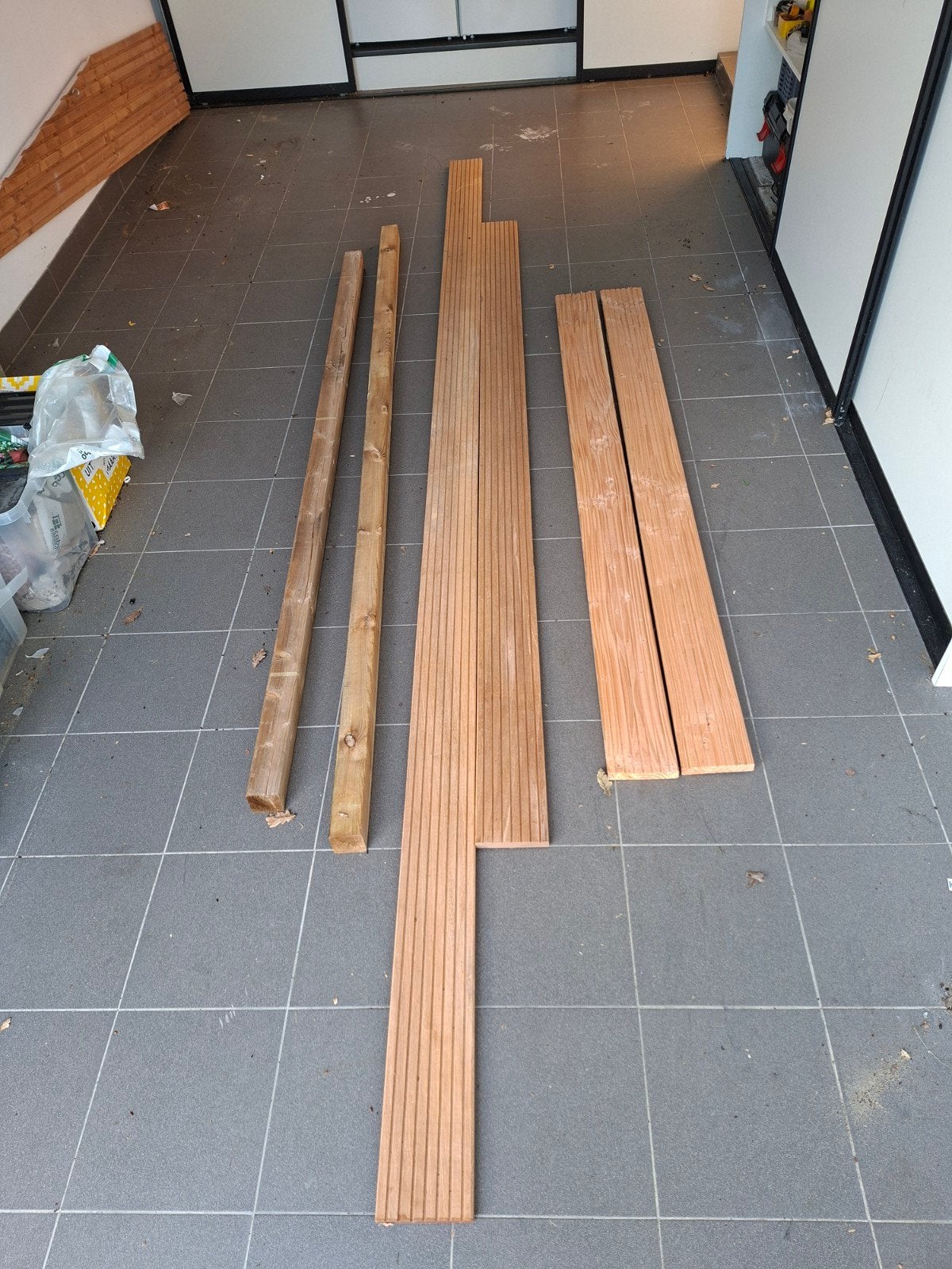Douglas planken, Bankirai planken en ba, Doe-het-zelf en Verbouw, Hout en Planken, Plank, Overige houtsoorten, Minder dan 200 cm