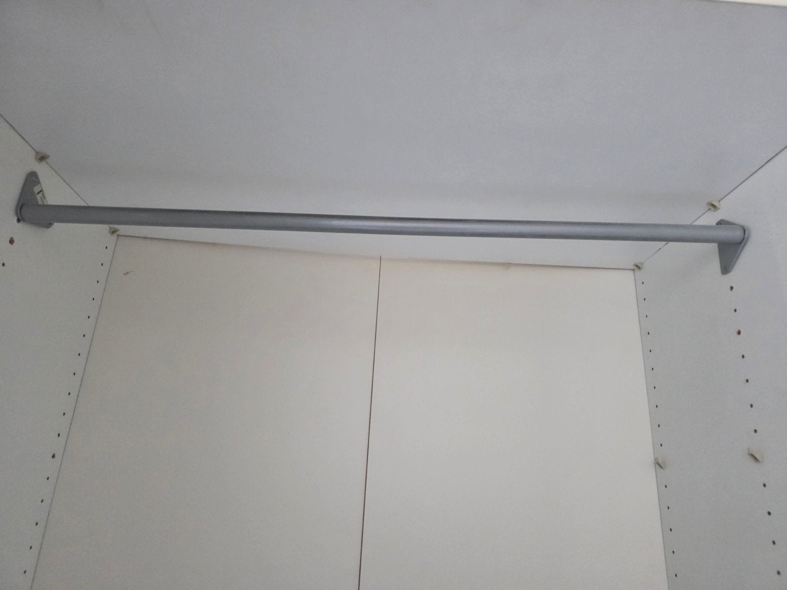 ikea pax kast stang zilver grijs, Ophalen