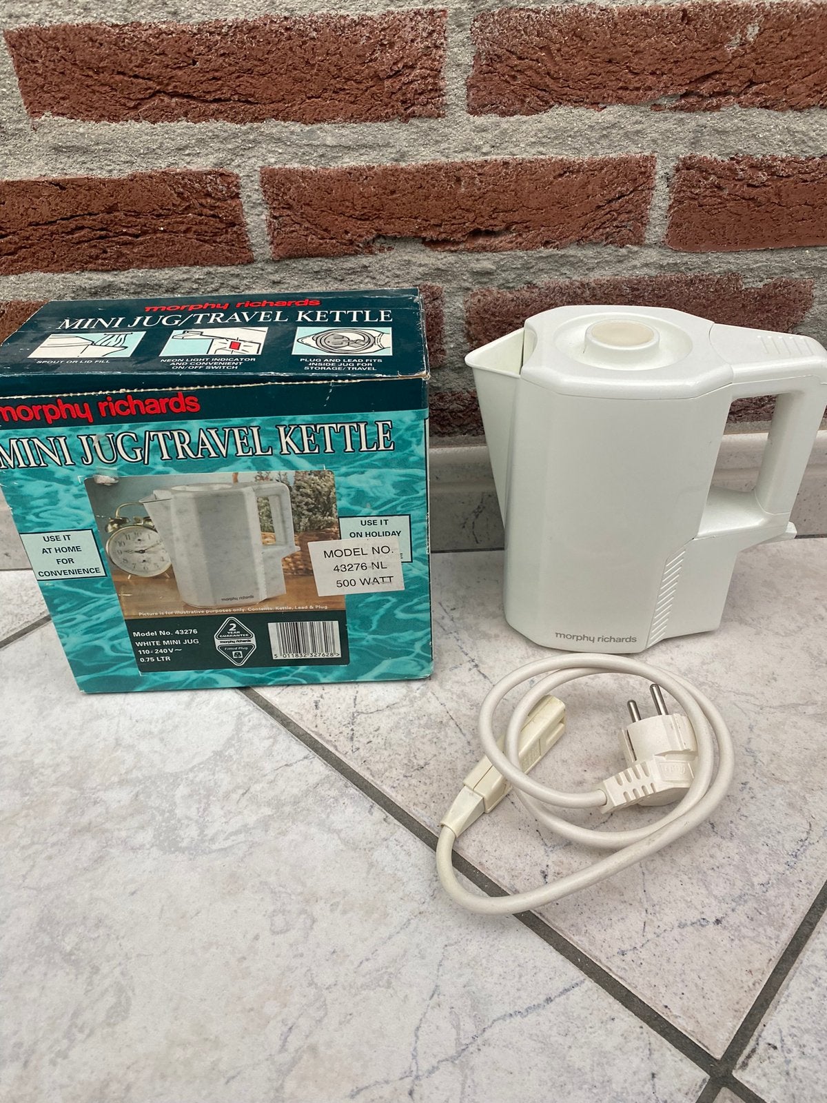 Waterkoker camping, Witgoed en Apparatuur, Waterkokers, Minder dan 1 liter, Ophalen, Zo goed als nieuw