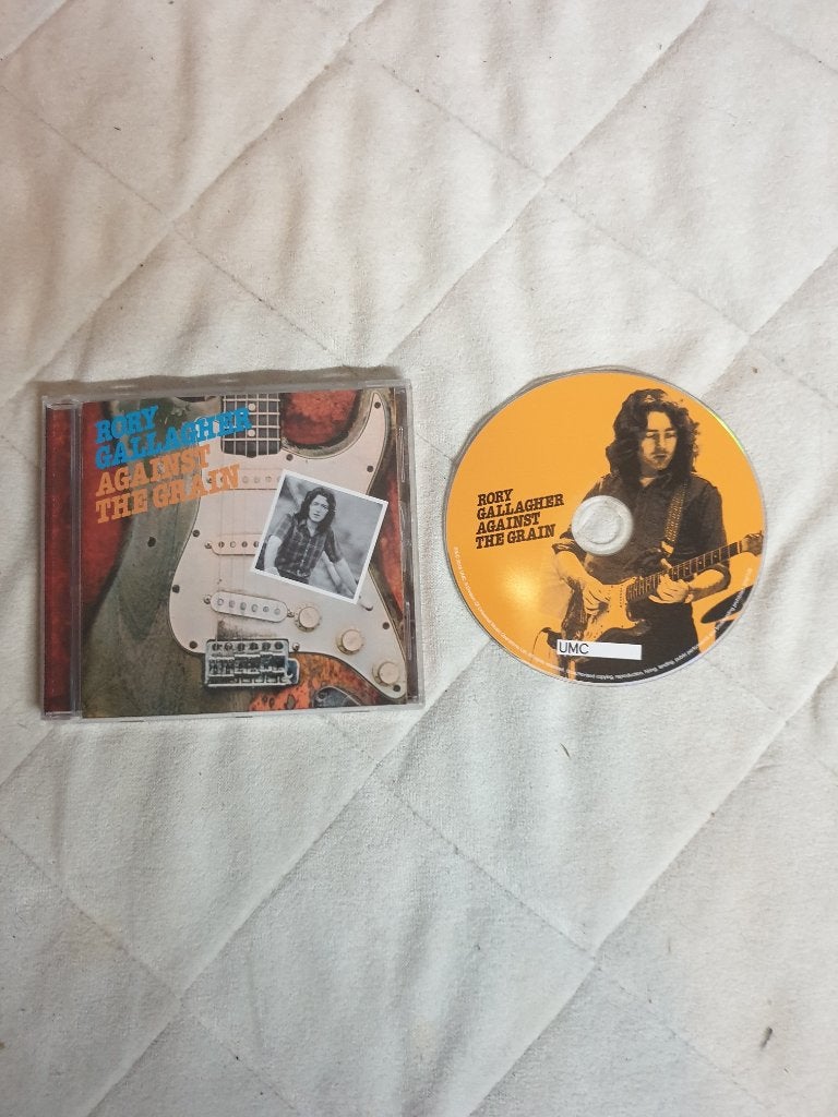 Against The Grain CD Rory Gallagher Bluesrock., Cd's en Dvd's, Ophalen of Verzenden, Zo goed als nieuw, Blues Rock, Album