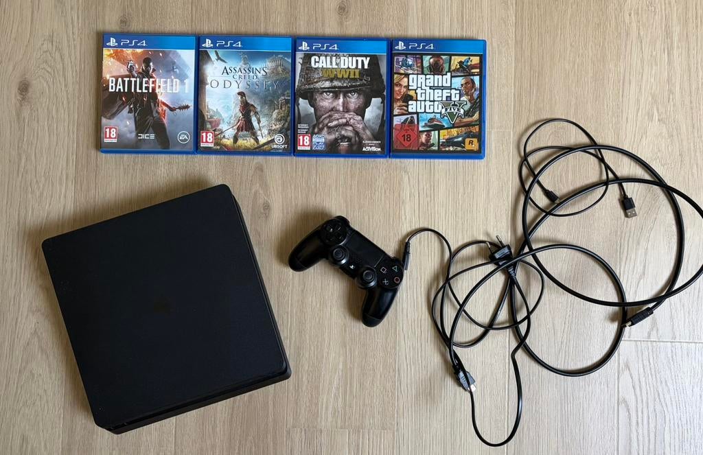 Playstation 4, Met games, Ophalen of Verzenden, Zo goed als nieuw, 1 TB