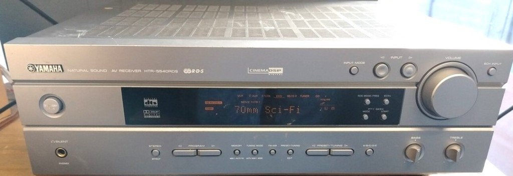 YAMAHA Type: HTR5540RDS, Audio, Tv en Foto, Ophalen, Zo goed als nieuw, Analoog