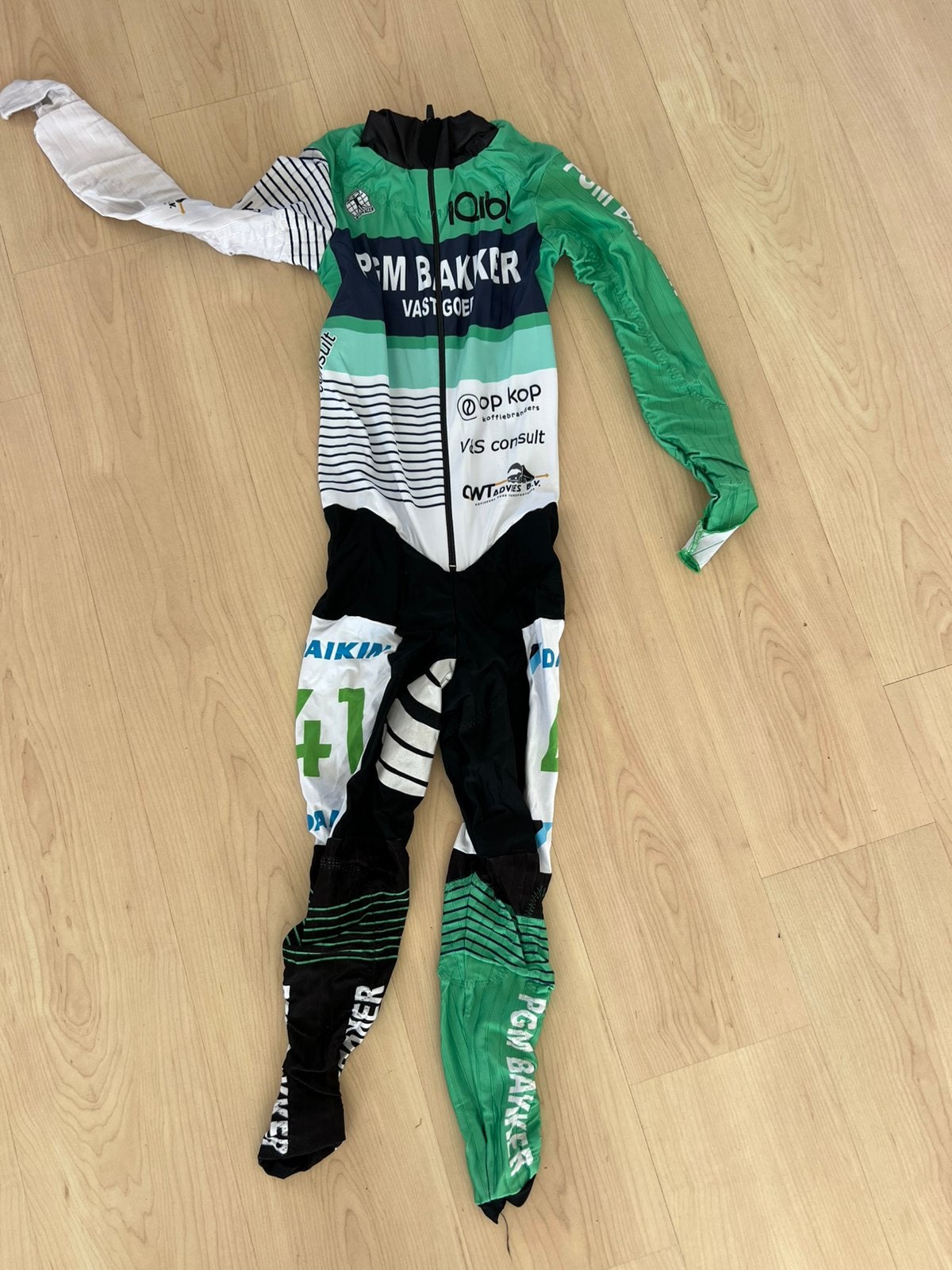 Schaatspak marathon lycra met snijvaste stukken bioracer S, Ophalen of Verzenden, Gebruikt, Overige typen, Overige merken