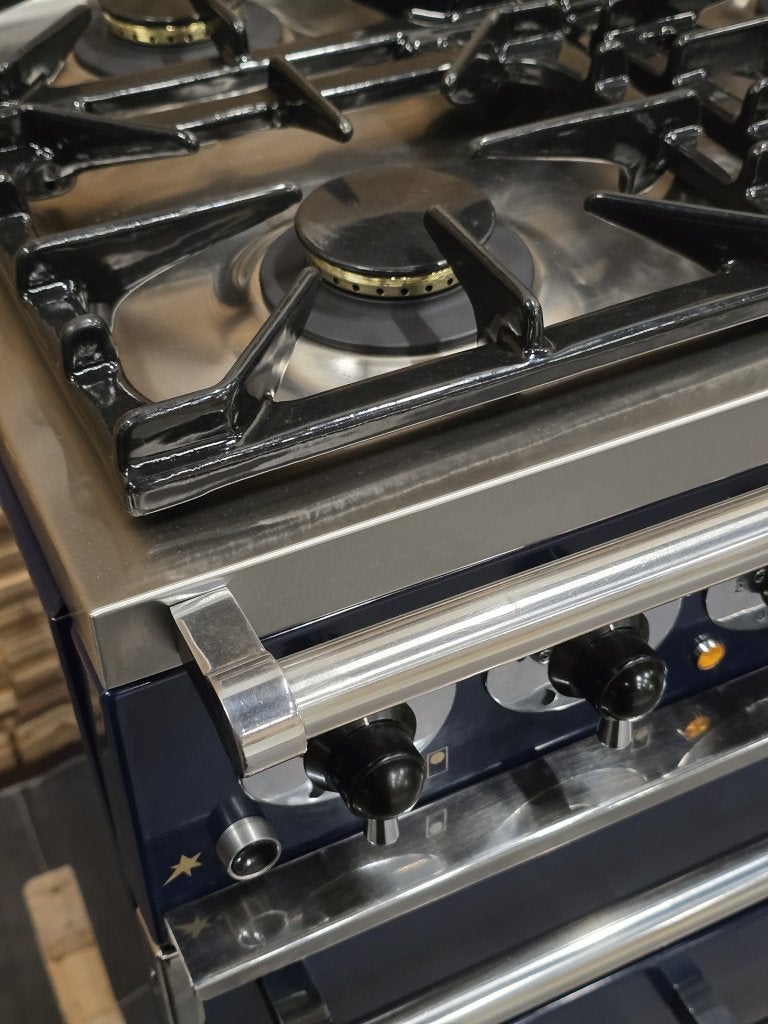 Luxe Falcon Fornuis 110cm konings blauw 3 ovens, Niet ingevuld, 60 cm of meer, Niet ingevuld, Ophalen of Verzenden
