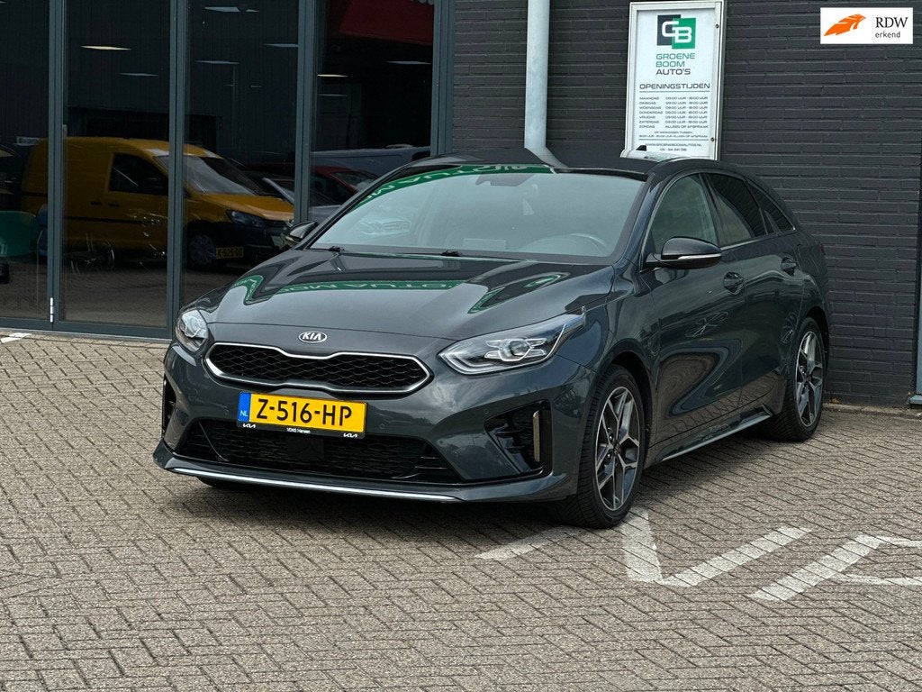 Kia ProCeed 1.4 T-GDI GT-PlusLine/CARPLAY/NAVI/CAMERA/NETTE, Auto's, Kia, Voorwielaandrijving, Euro 6, 4 cilinders, Leder en Stof