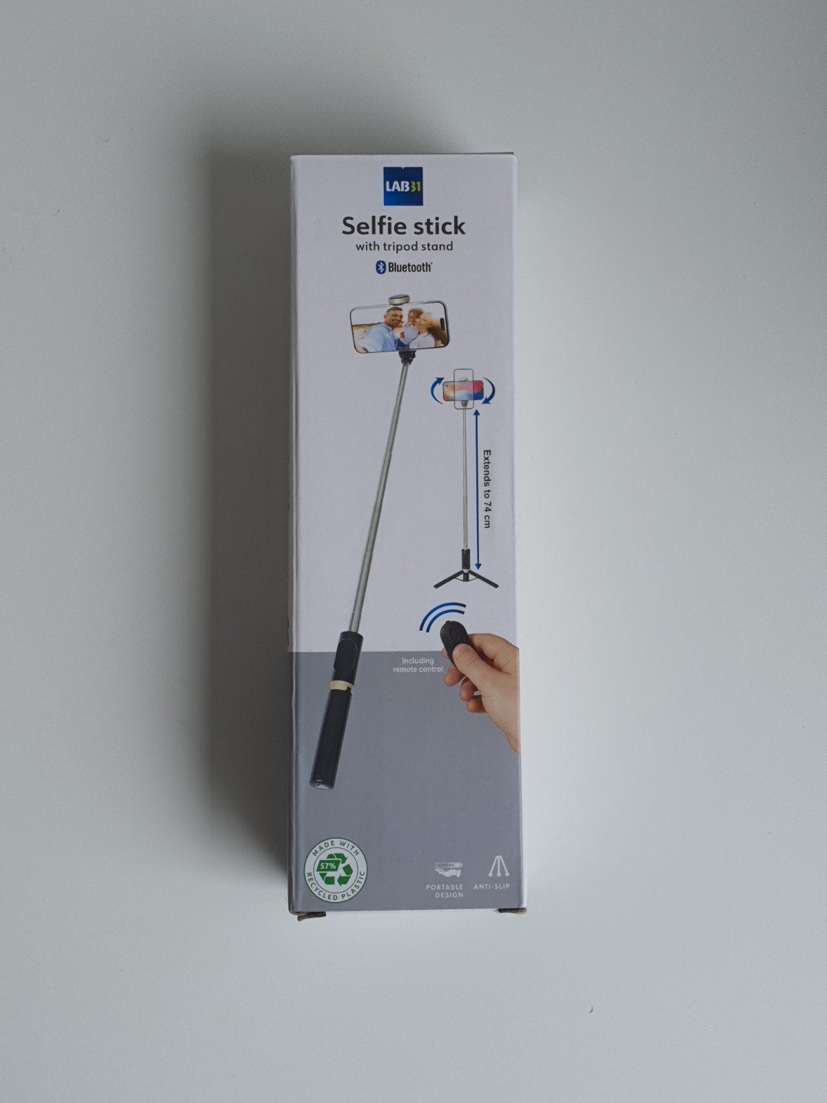 selfiestick, Ophalen