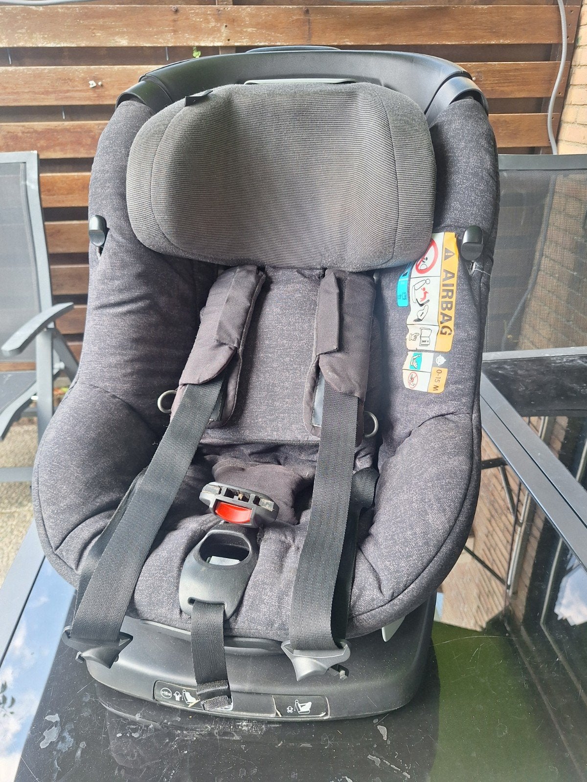 2x Maxi Cosi Axissfix 360 draaibare autostoelen, Ophalen, Verstelbare rugleuning, Gebruikt, 0 t/m 18 kg