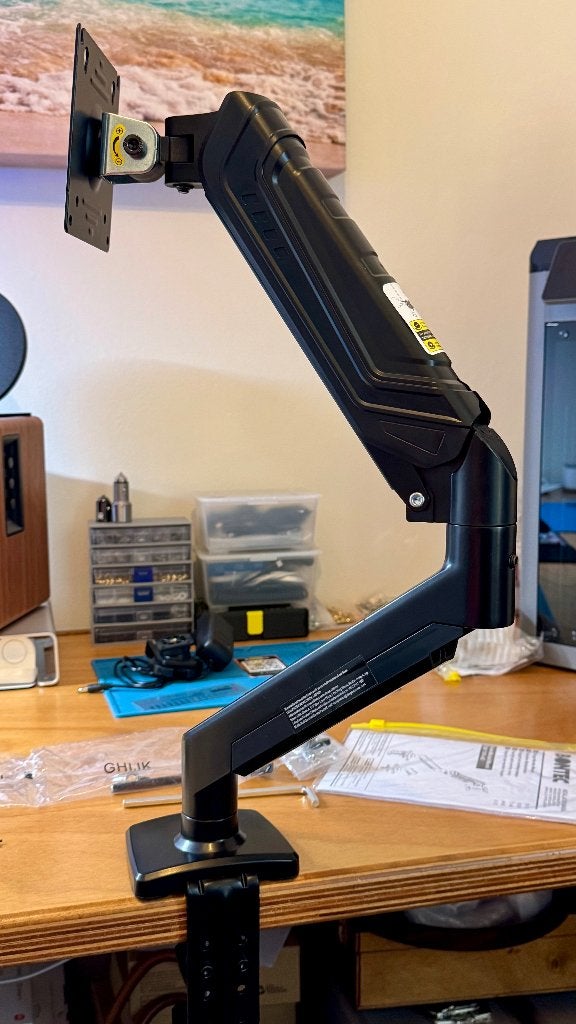 Bontec monitor arm GDM7505-v02   Z.G.A.N., Ophalen of Verzenden, Zo goed als nieuw
