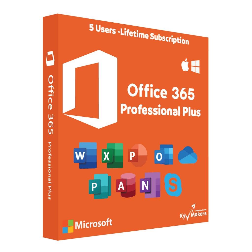 Microsoft office / 5 Apparaten / Levenslang / 100GB OneDrive, Computers en Software, Ophalen of Verzenden, Nieuw, Word, IOS