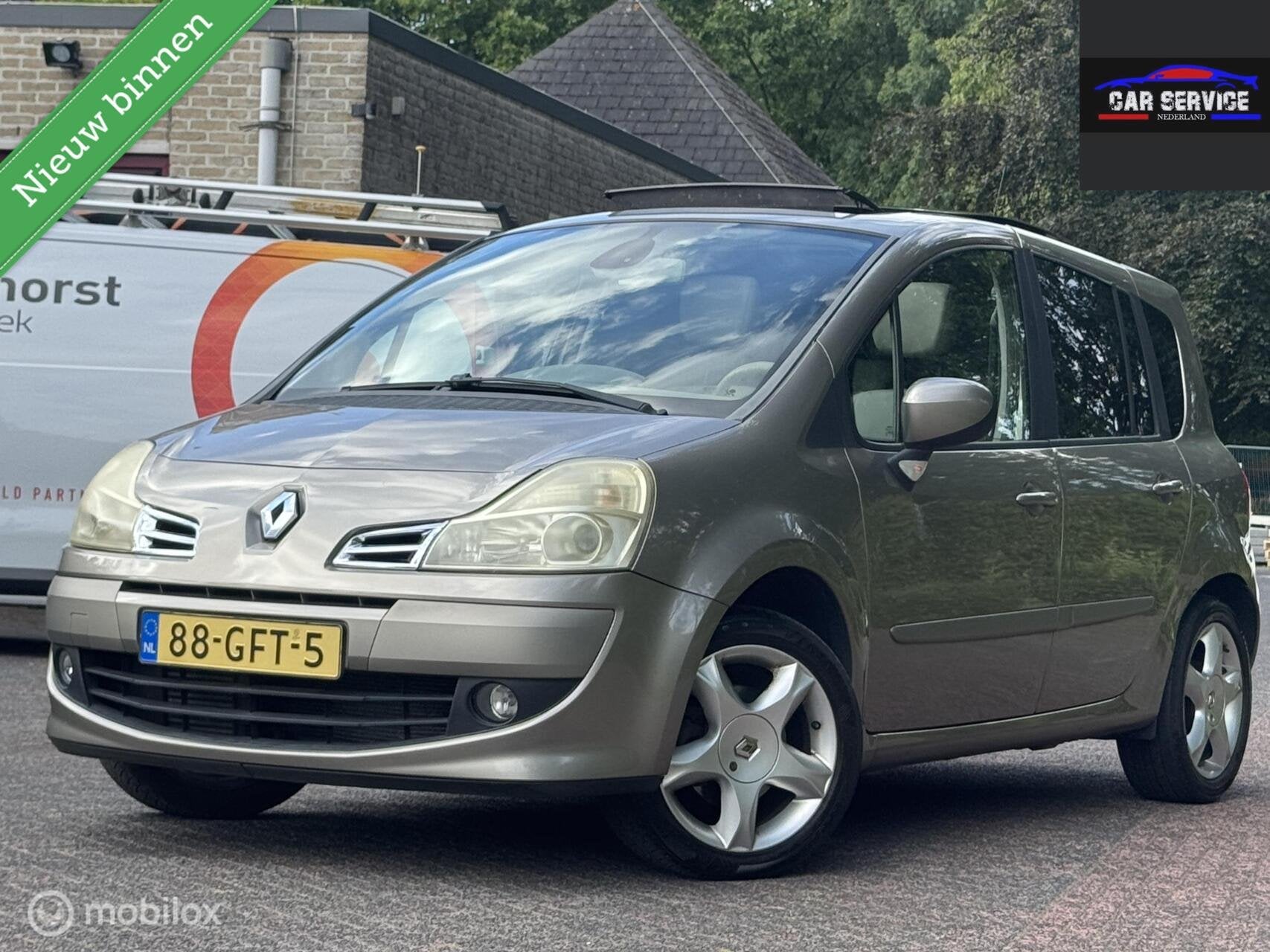 Renault Modus 1.2 TCE Dynamique/NAP/APK/PANO/CRUISE/KOOPJE, Voorwielaandrijving, Automatische klimaatregeling, 101 pk, Gebruikt