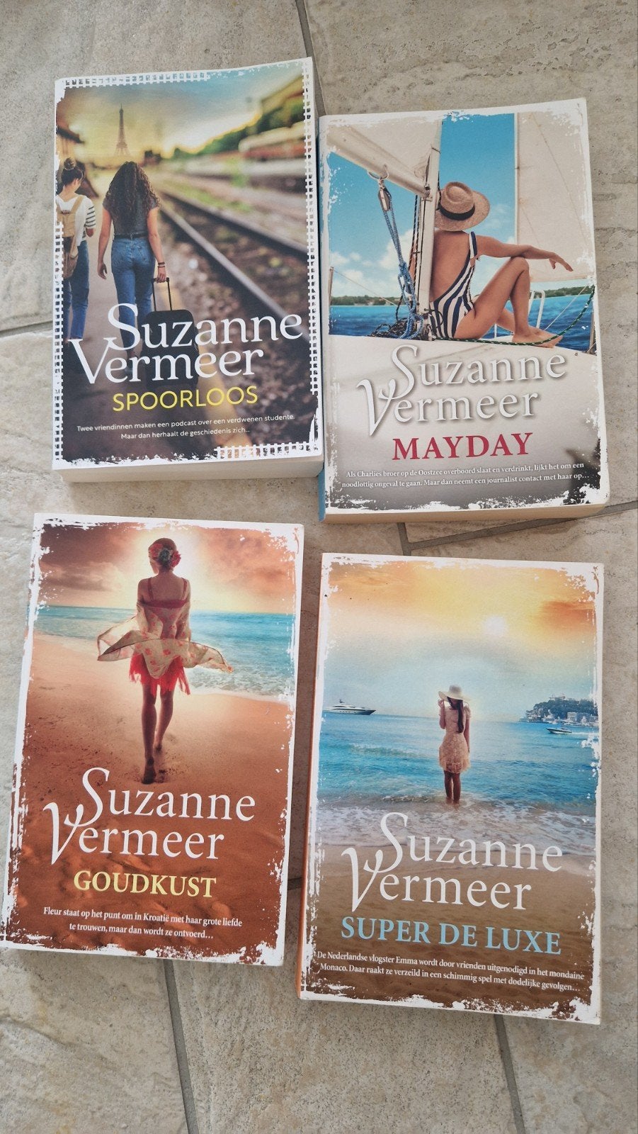 4 Suzanne Vermeer boeken:, Ophalen of Verzenden, Gelezen, Suzanne Vermeer