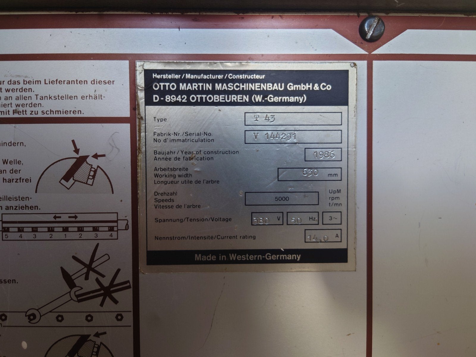 Otto Martin Vlakbank T52 en Vandiktebank T43, Ophalen, Gebruikt, Elektrisch