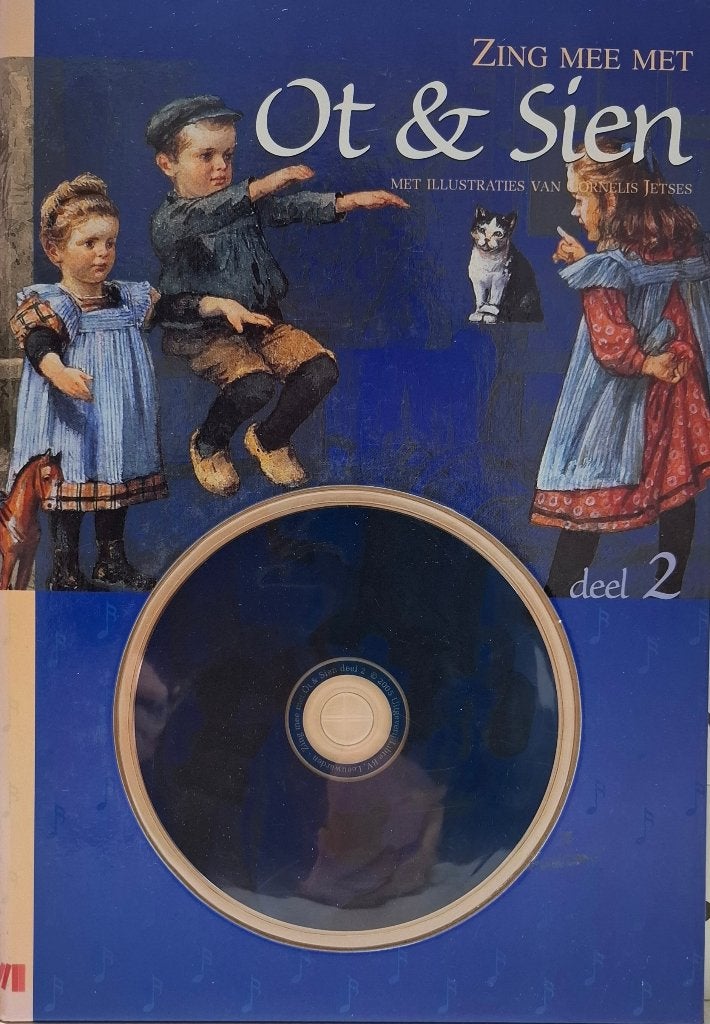 Zing mee met Ot & Sien deel 2 - Boek met CD, Ophalen of Verzenden, Gelezen, Cornelis Jetses