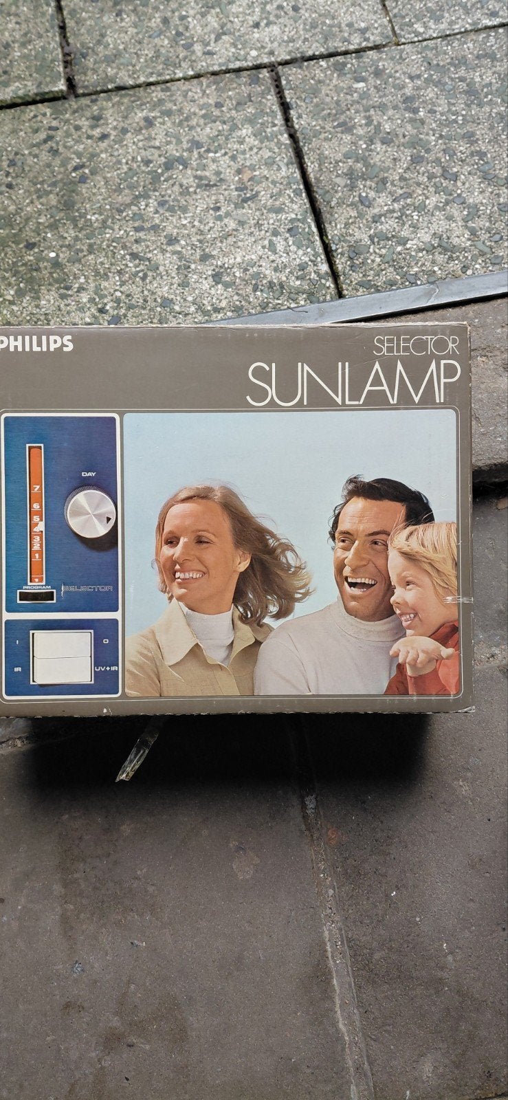 Philips Selector Sunlamp Gezichtsbruiner, Ophalen of Verzenden, Gebruikt, Gezichtsbruiner