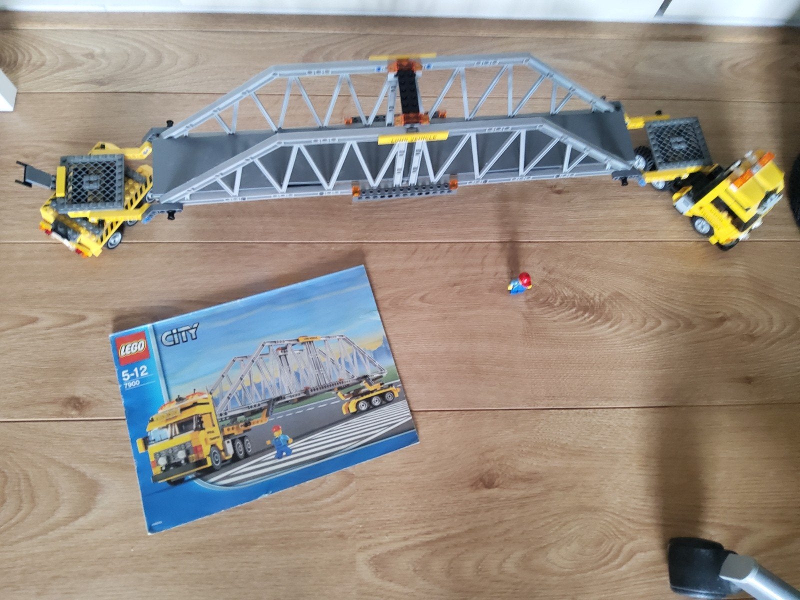 Lego City Special Transport 7900 met brug en vrachtwagen, Ophalen, Compleet, Lego, Complete set