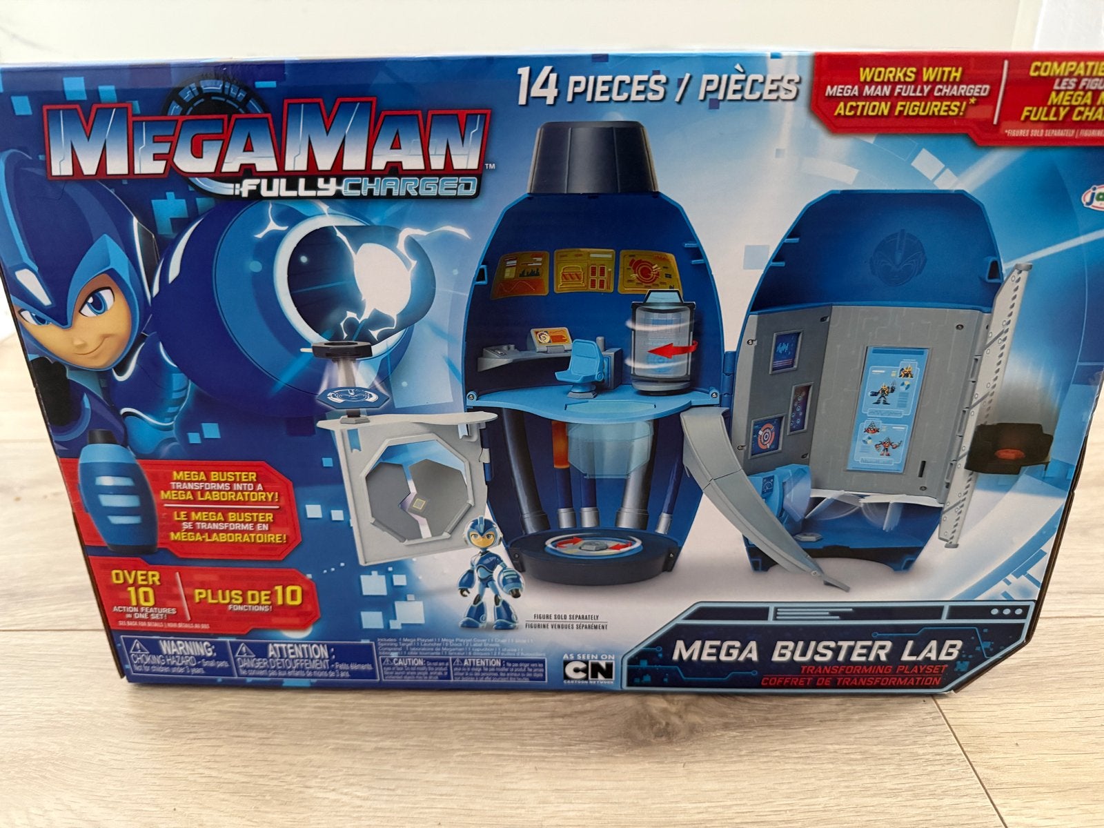 Mega Man Mega Buster Lab Speelset - Nieuw in Doos, Nieuw, Megaman, Megaman, Megaman