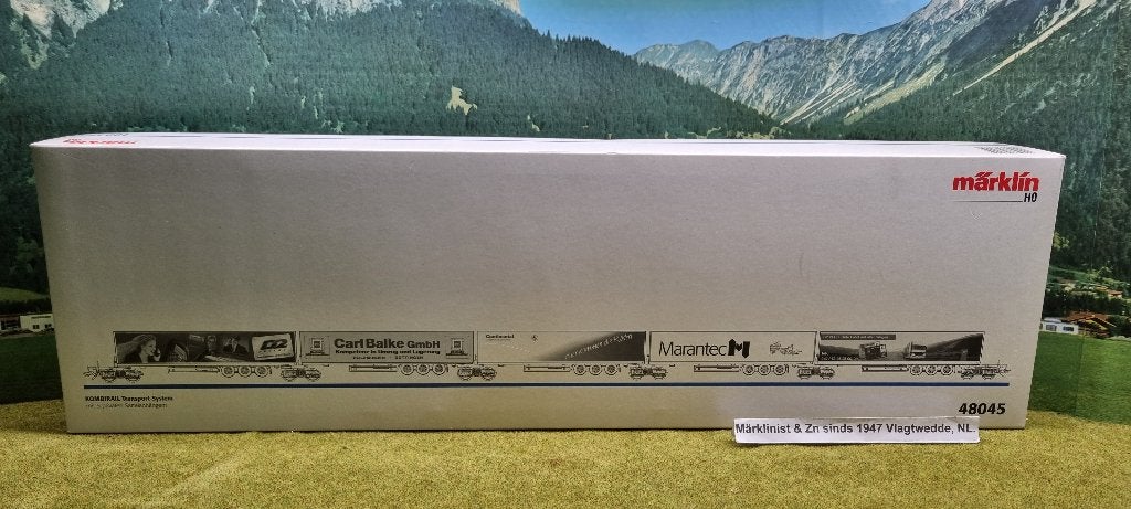 Märklin 48045 H0 Vijfdelige combirail set van de DB, Wisselstroom, Treinset, Analoog, Nieuw