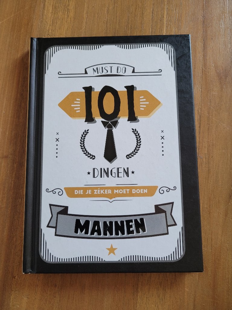 Must Do 101 dingen die je zéker moet doen. Mannen. Nieuw, Ophalen of Verzenden, Nieuw, Lantaarn Publishers.
