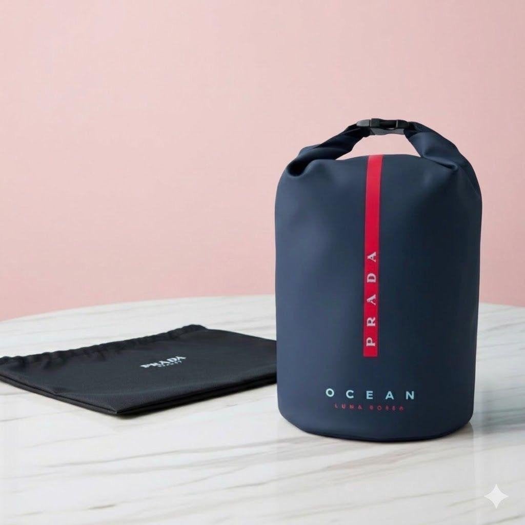 PRADA BEAUTY OCEAN LUNA ROSA SAILING BAG, Nieuw, Ophalen of Verzenden, Make-up, Blauw