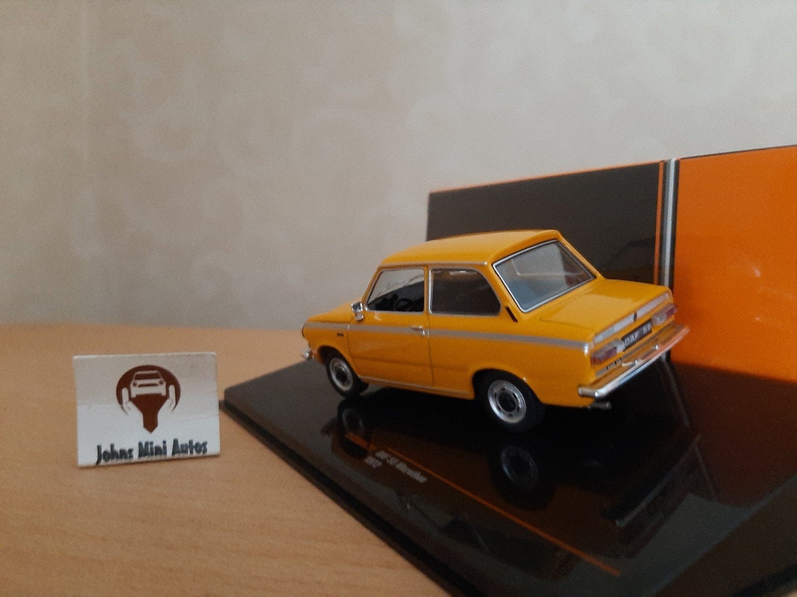Daf 55 Marathon 1972 Okergeel van IXO 1:43, Overige merken, Auto, IXO, Nieuw