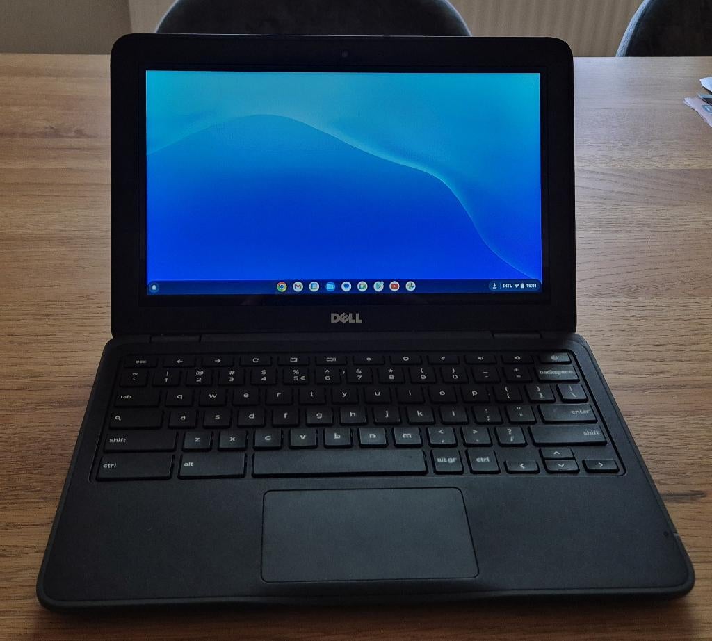 Dell Chromebook 11 3180, Computers en Software, Chromebooks, Qwerty, Touchscreen, Ophalen of Verzenden, 32 GB of minder