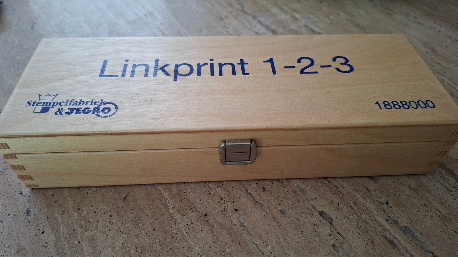 Linkprint 1-2-3 Stempelset. stempelfabriek&jegro, Ophalen of Verzenden, Zo goed als nieuw, Rekenen