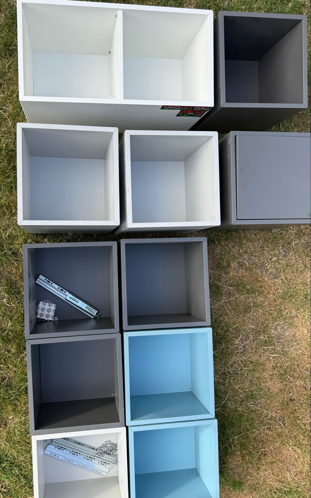11x IKEA EKET kasten in diverse maten en kleuren, Ophalen, Gebruikt
