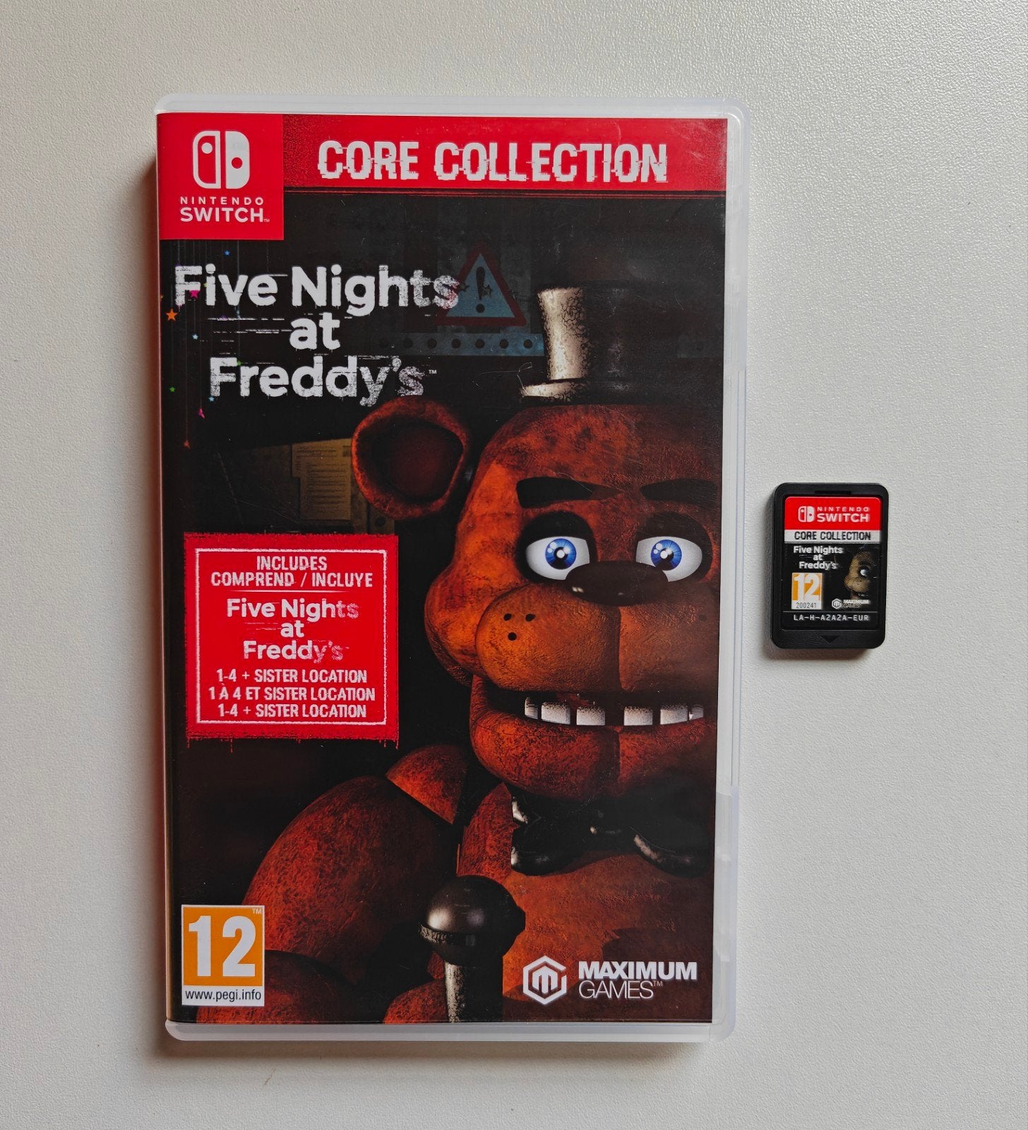 Five Nights at Freddy's: Core Collection - Nintendo Switch, Avontuur en Actie, 1 speler, Ophalen of Verzenden, Zo goed als nieuw