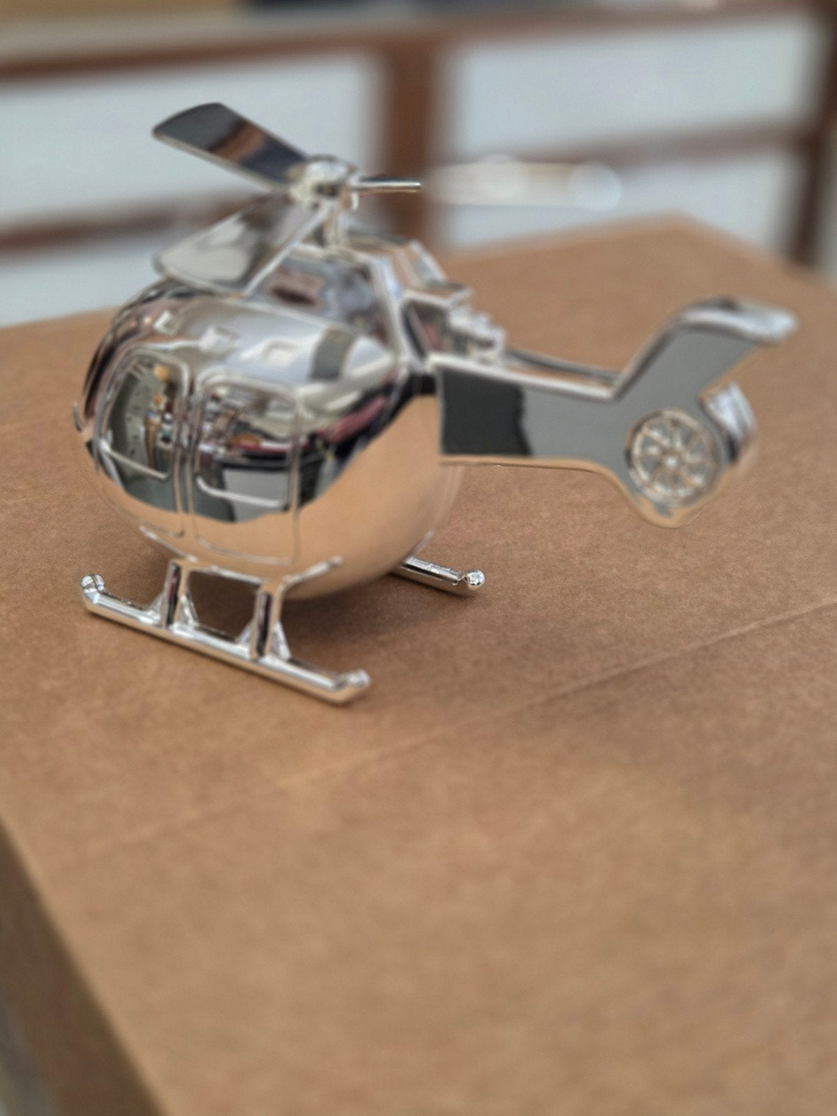 Zilverstad Helikopter Spaarpot - Nieuw in Verpakking, Verzamelen, Ophalen of Verzenden, Nieuw, Dier