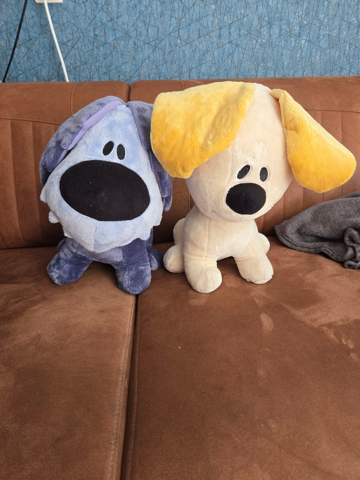 Woezel en Pip knuffels, Overige merken, Overige karakters, Blauw, Middelgroot (20 tot 80 cm)