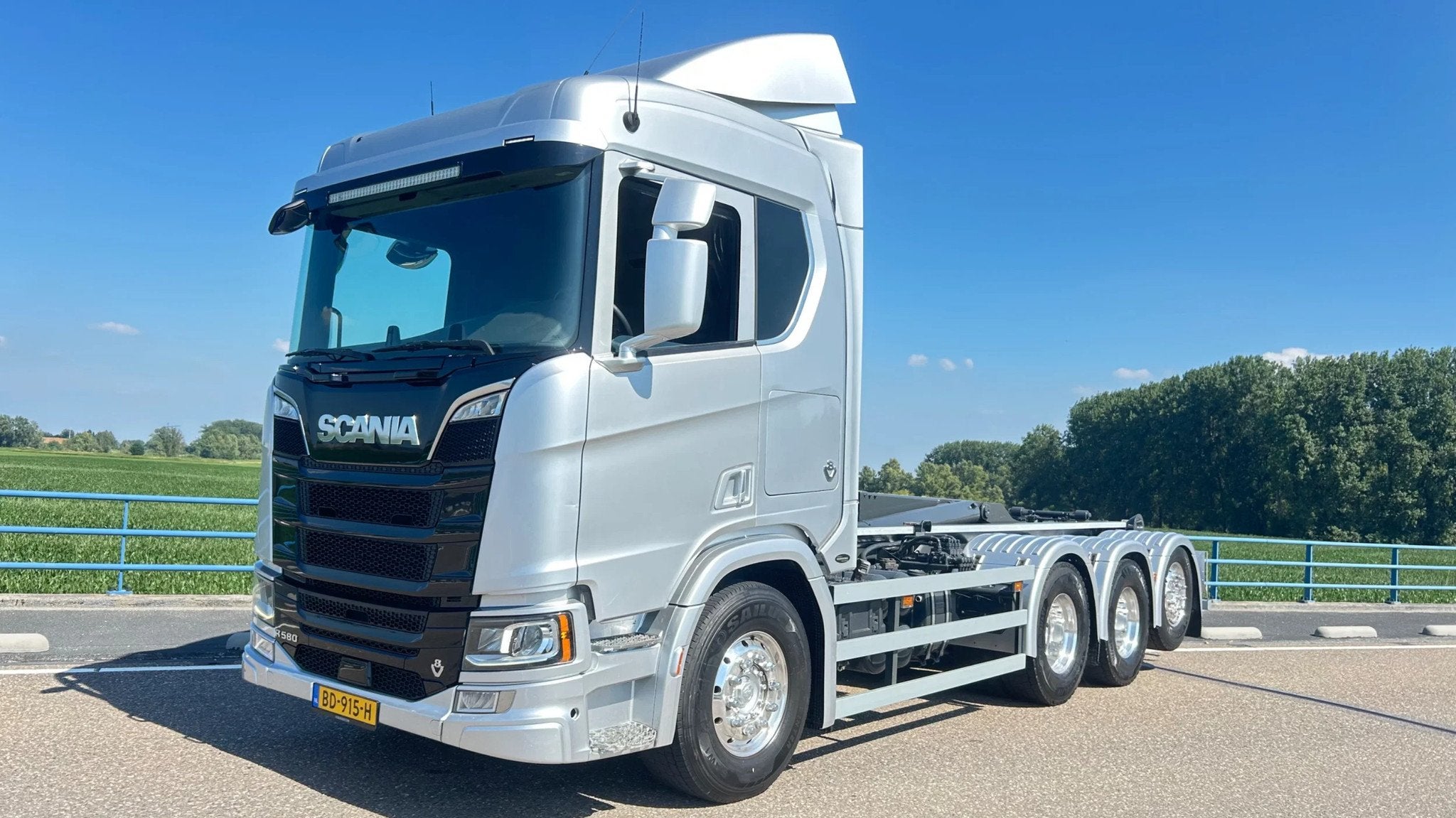 Scania R580 V8 NGS Stuur as | 25 ton haak | full air | retar, Automaat, Euro 6, Scania, Diesel
