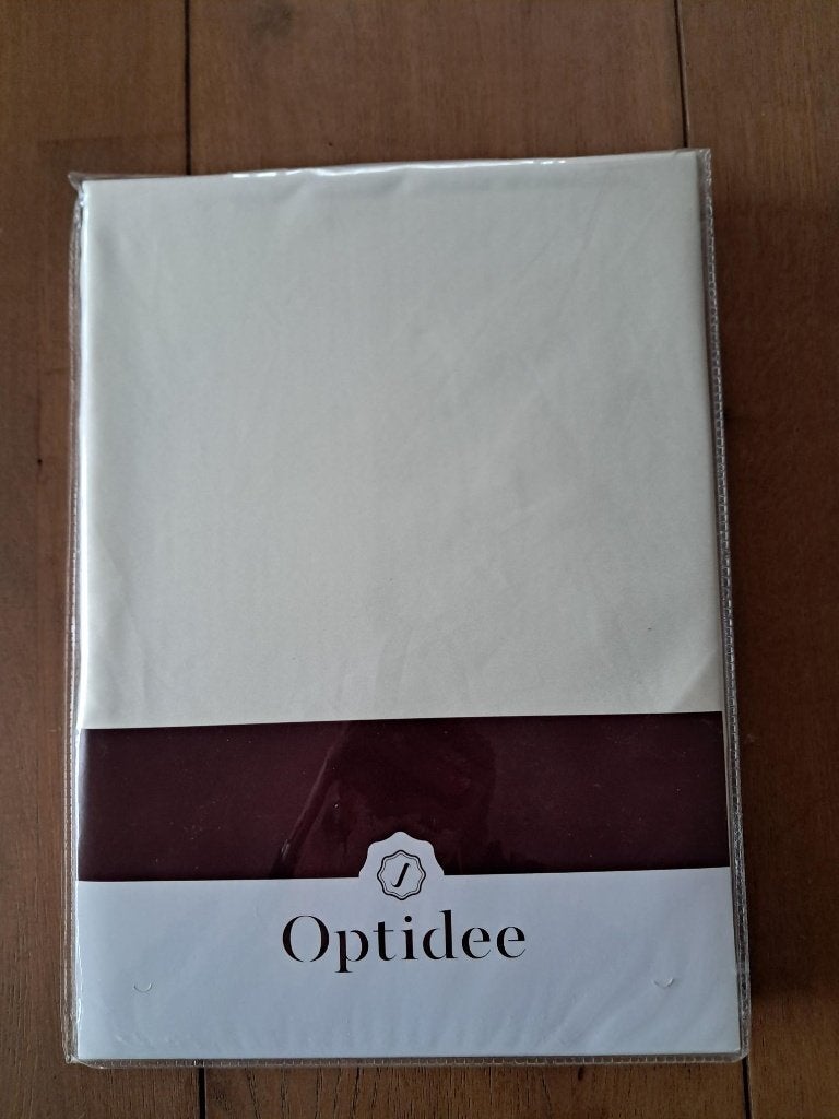Optidee Optizijde Hoeslaken  : Cremewit NIEUW 180x200 cm, Overige kleuren, Hoeslaken of Sloop, Nieuw, Ophalen of Verzenden