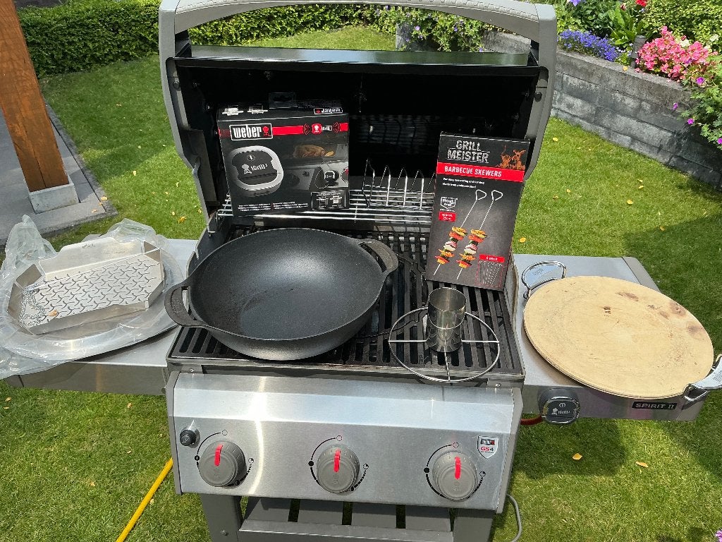Weber gas BBQ, Ophalen, Zo goed als nieuw, WEBER BBQ