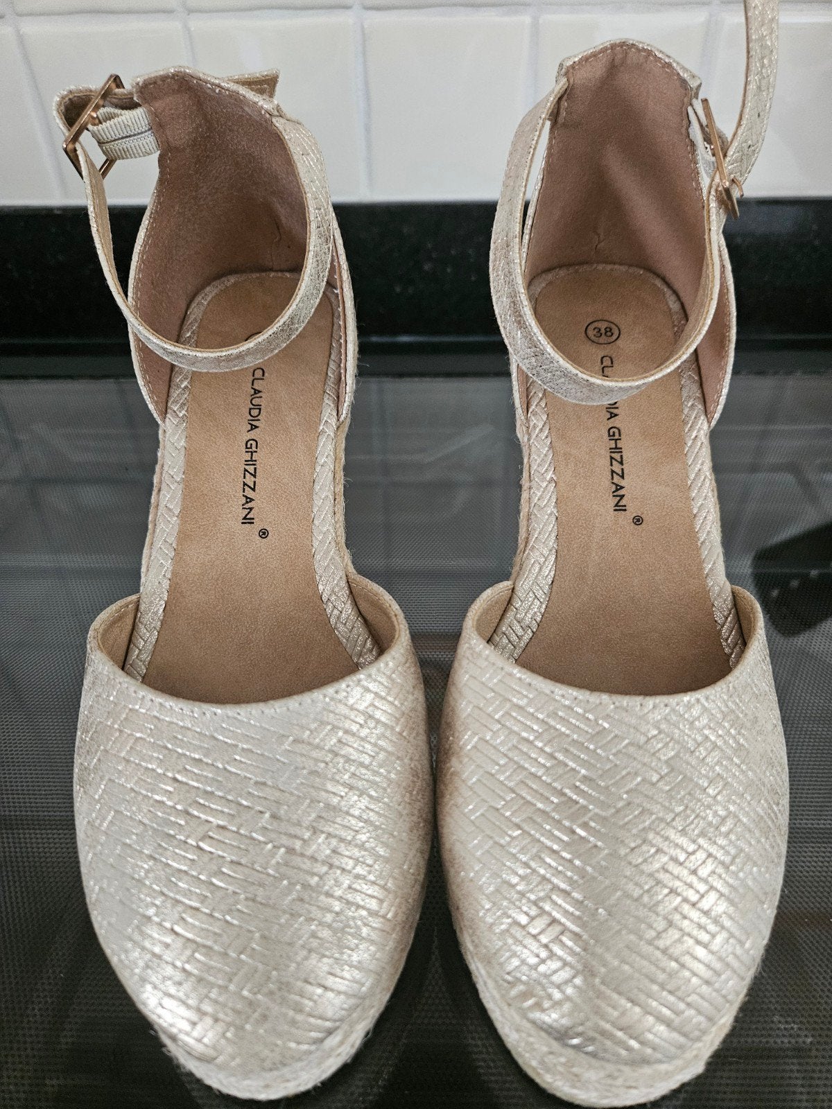 Claudia Ghizzani Espadrilles Maat 38 nieuw, Kleding | Dames, Claudia Ghizzani, Overige kleuren, Nieuw, Ophalen of Verzenden