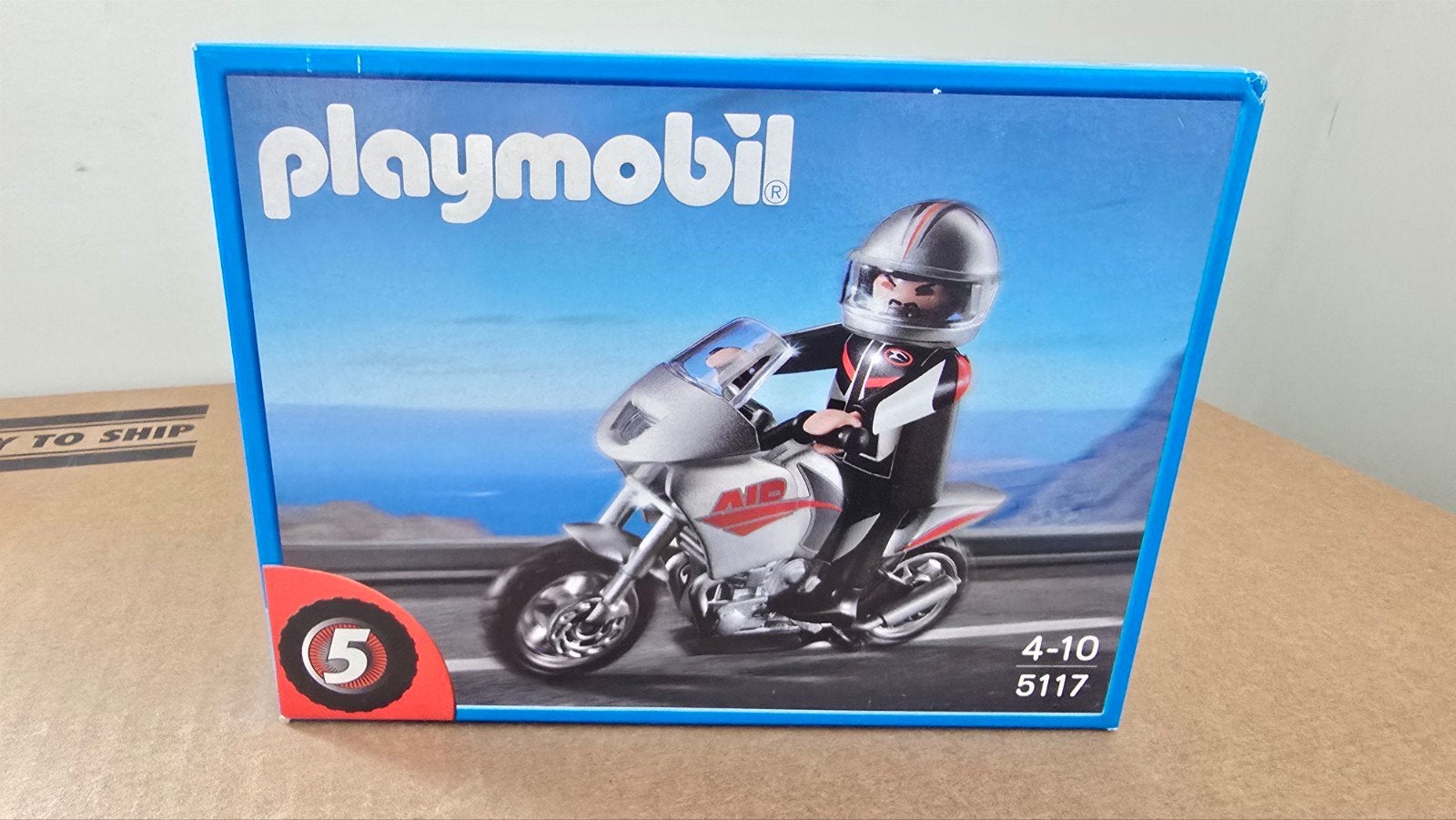 Playmobil 5117 Naked bike motor nieuw in doos, Kinderen en Baby's, Speelgoed | Playmobil, Ophalen of Verzenden, Nieuw, Complete set