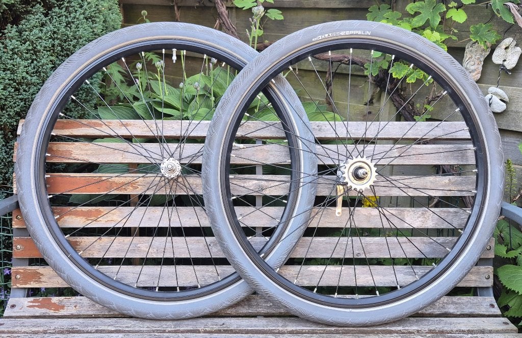 Zo goed als nieuwe 28 inch wielset Nexus3 remnaaf, Fietsen en Brommers, Wiel, Shimano Nexus, Ophalen of Verzenden, Zo goed als nieuw