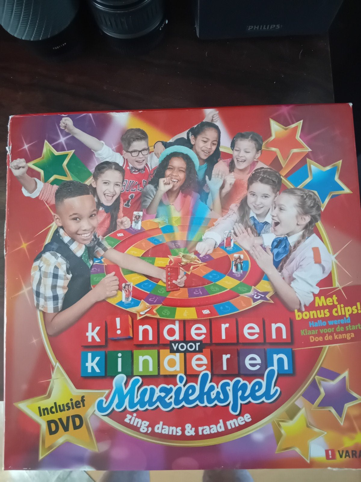 Kinderen voor Kinderen Muziekspel + DVD, Hobby en Vrije tijd, Gezelschapsspellen | Bordspellen, Ophalen of Verzenden, Gebruikt