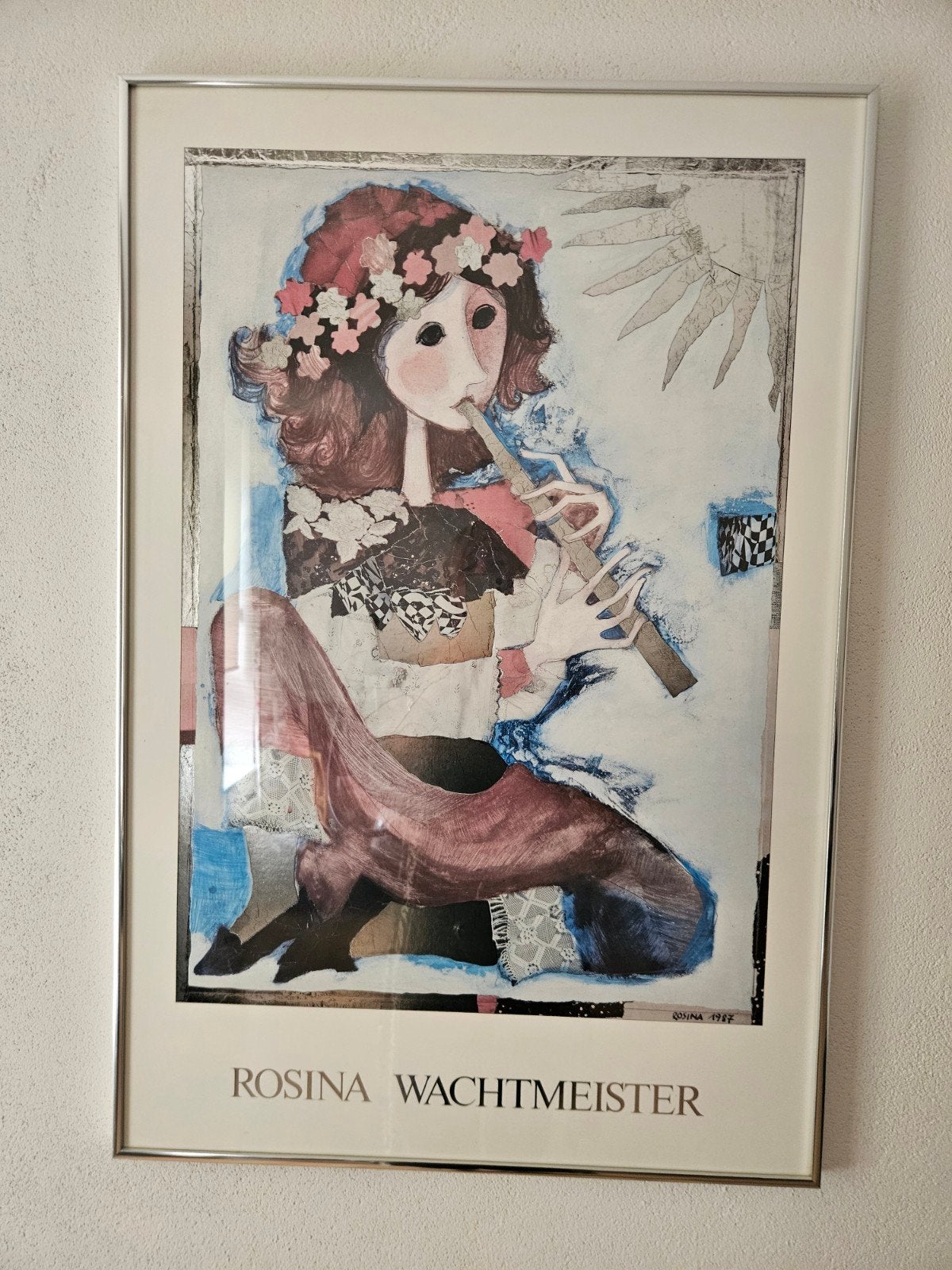 Poster Rosina Wachtmeister in lijst - 63x94 cm, Ophalen, Met lijst, Deurposter of groter, Overige onderwerpen