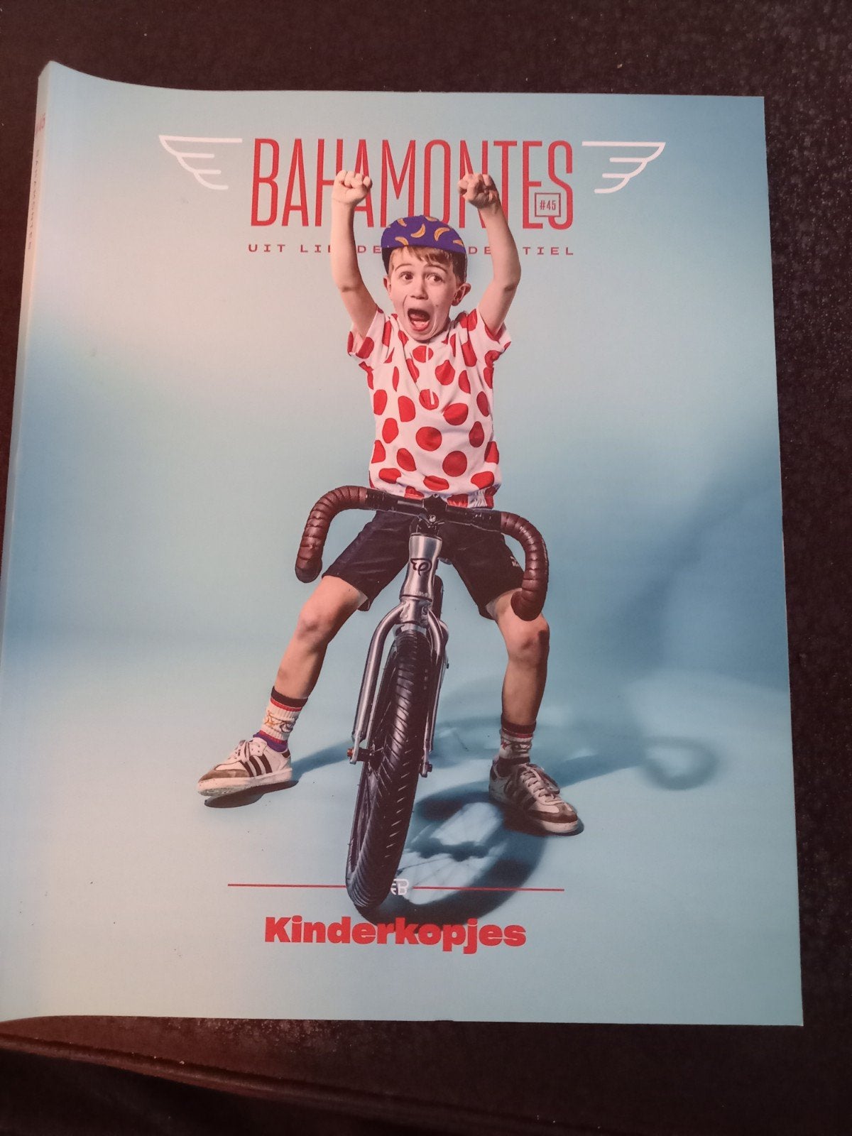 Bahamontes #45: Kinderkopjes - Wielersport Magazine, Nieuw, Ophalen of Verzenden, Diverse auteurs, Lopen en Fietsen