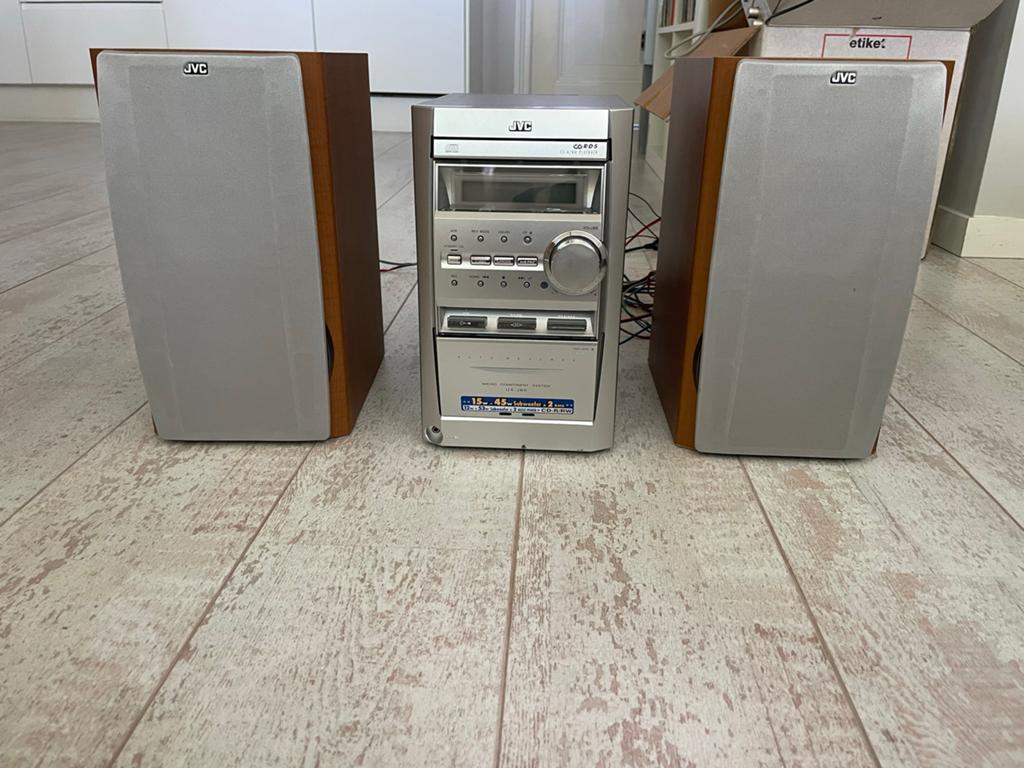 JVC Micro Component System UX-J60 met speakers, Audio, Tv en Foto, Stereo-sets, Ophalen, Gebruikt, JVC, Microset