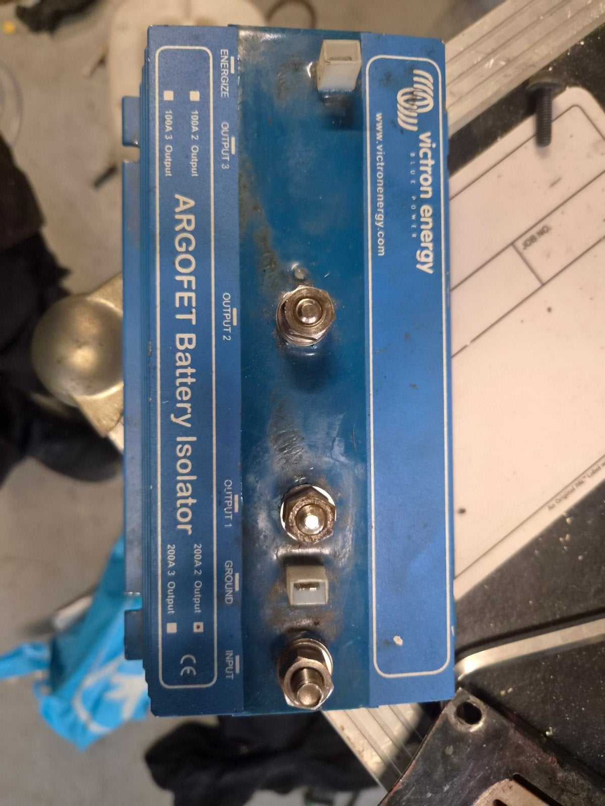 Victron Energy Argofet Battery Isolator 12/24V 200A, Gebruikt, Universele onderdelen