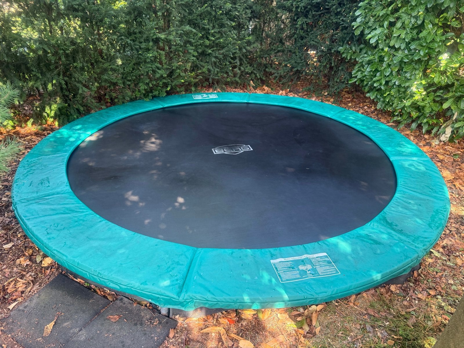 BERG InGround Champion Trampoline 380 (12.5 ft), Ophalen, Gebruikt