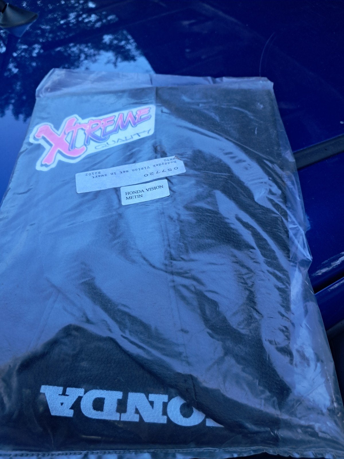 Te koop nieuwe buddy overtrek Honda vision zwart, Ophalen of Verzenden, Nieuw, Honda