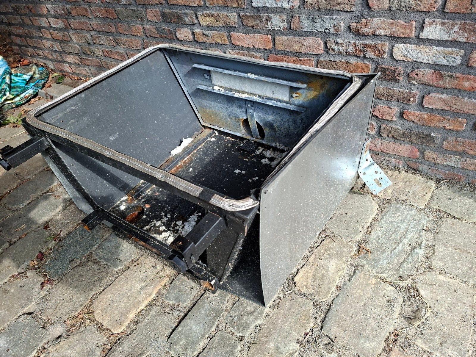 Oud ijzer (gashaard onderdelen), Ophalen, Gebruikt, Gashaard
