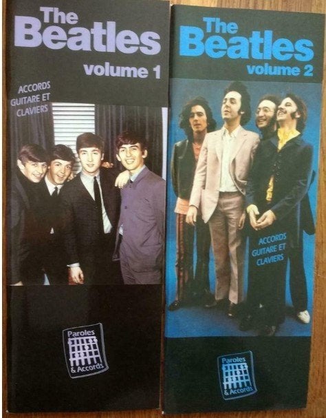 Gitaar etc-The Beatles: Paroles Et Accords deel 1 + 2, Ophalen of Verzenden, Artiest of Componist, Gitaar