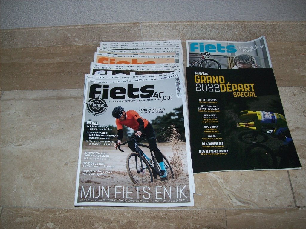 Jaargang 2022 tijdschrift Fiets, Ophalen of Verzenden, Zo goed als nieuw, Sport en Vrije tijd