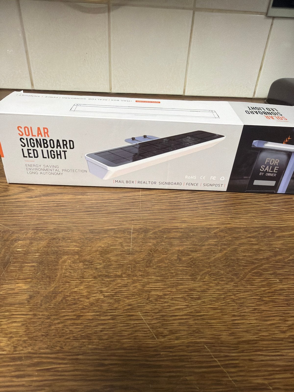 Solar Signboard LED Light - Energiezuinige Verlichting, Ophalen of Verzenden, Nieuw, Overige typen